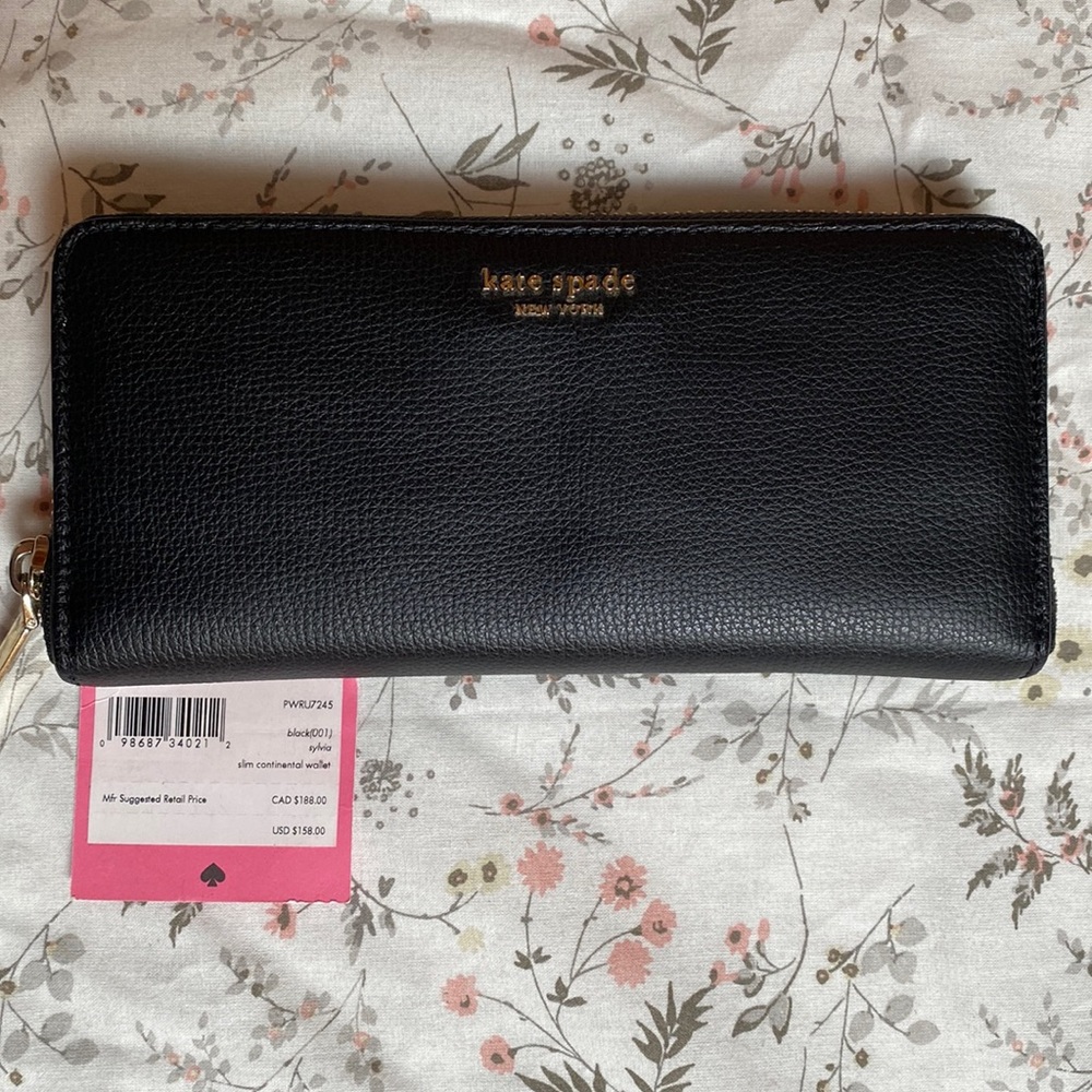 Kate Spade Slim Continental Wallet